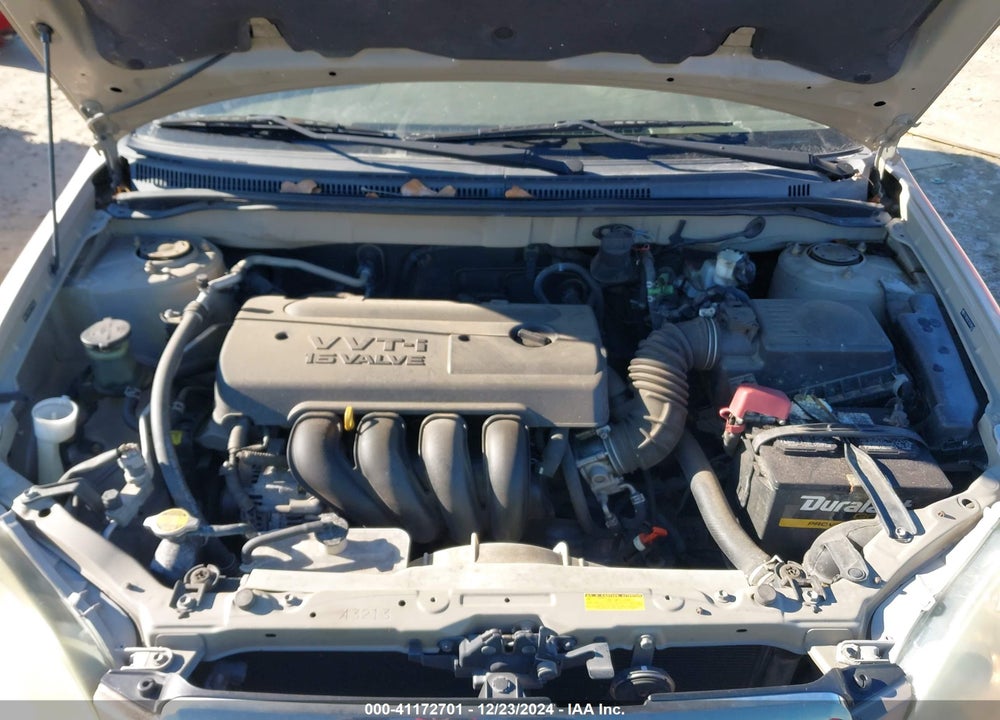 2005 TOYOTA COROLLA LE VIN: 2T1BR32E15C396526
