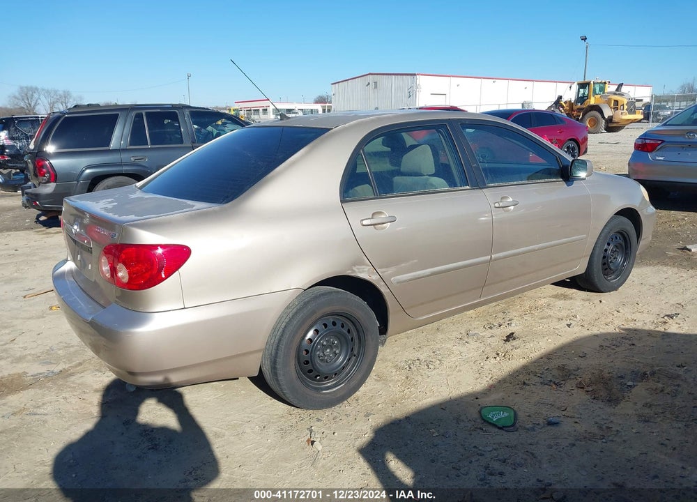 2005 TOYOTA COROLLA LE VIN: 2T1BR32E15C396526