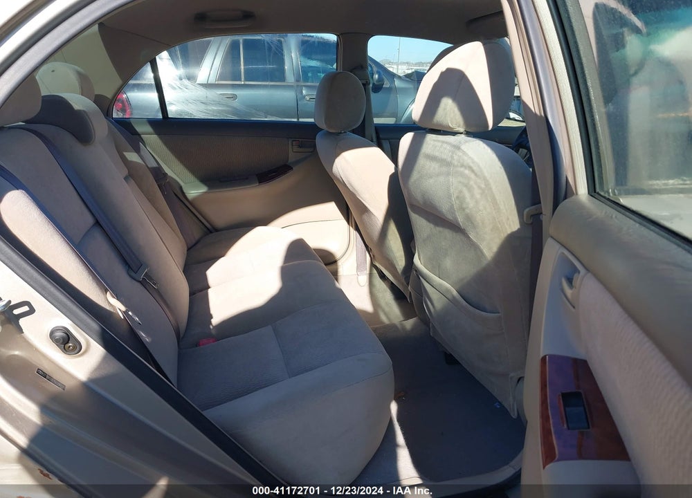 2005 TOYOTA COROLLA LE VIN: 2T1BR32E15C396526