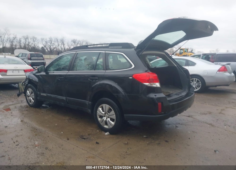 2011 SUBARU OUTBACK 2.5I VIN: 4S4BRCAC8B3320172