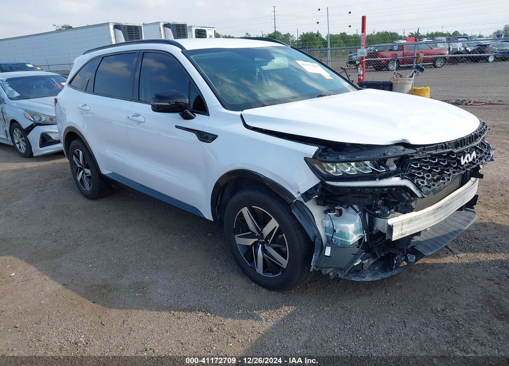 2022 KIA SORENTO S VIN: 5XYRL4LC9NG124183