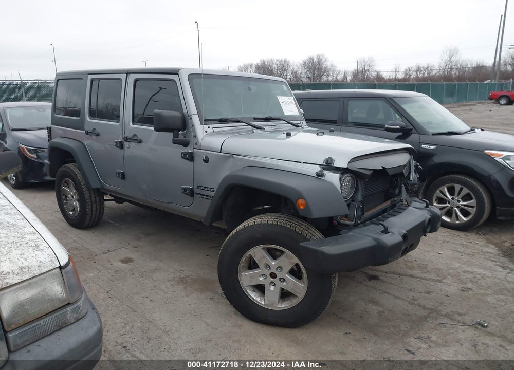 2015 JEEP WRANGLER UNLIMITED SPORT VIN: 1C4BJWDG6FL684835