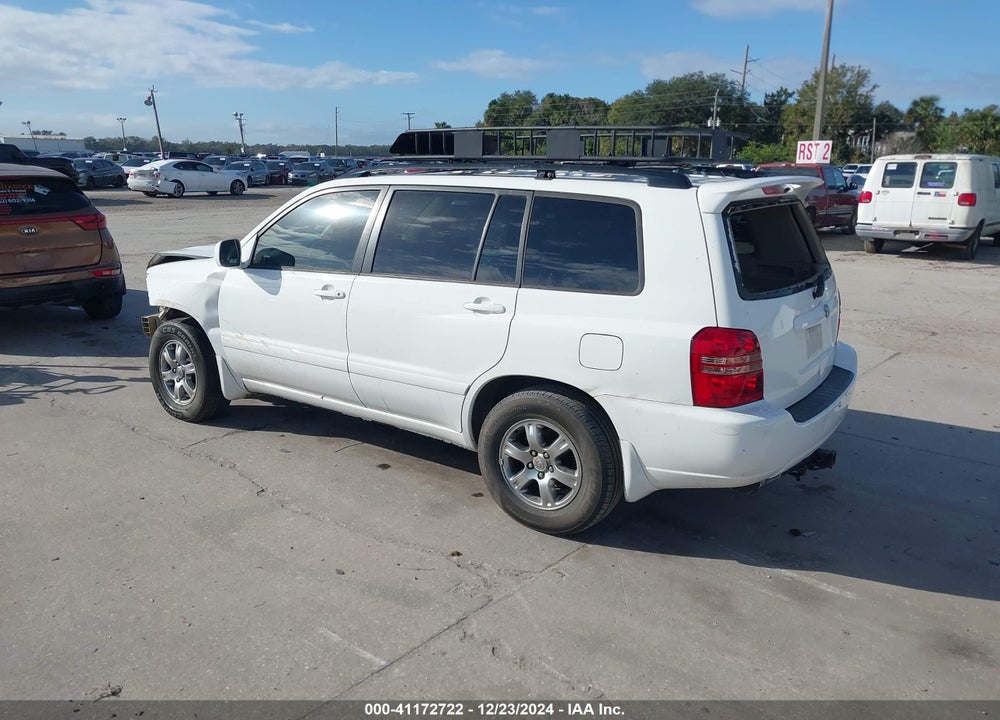 2007 TOYOTA HIGHLANDER VIN: JTEGP21A470127031