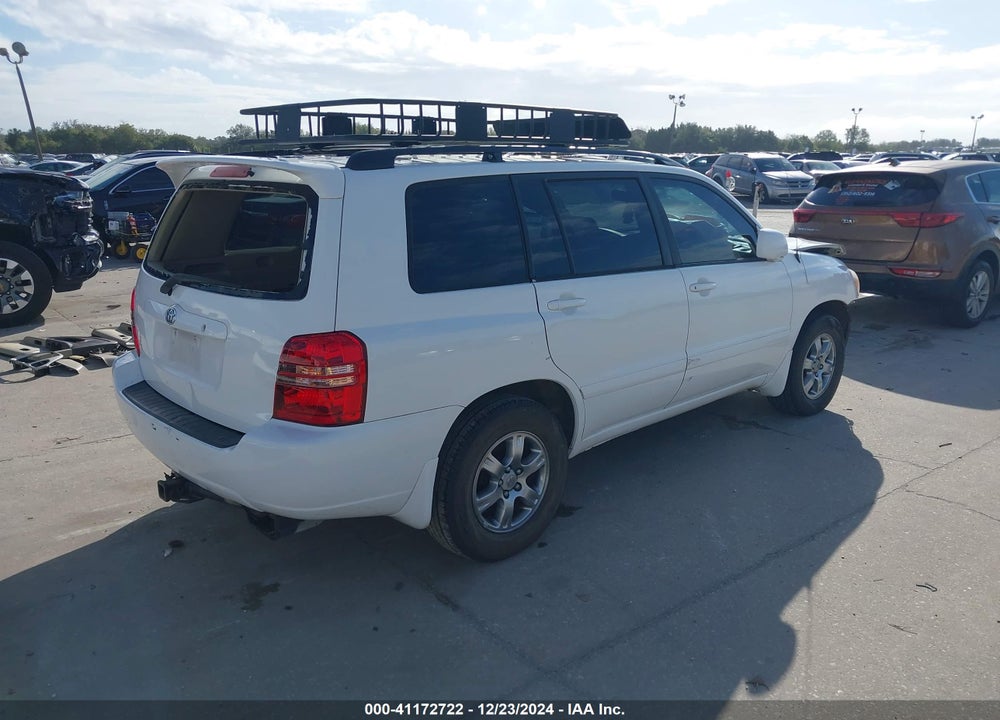 2007 TOYOTA HIGHLANDER VIN: JTEGP21A470127031