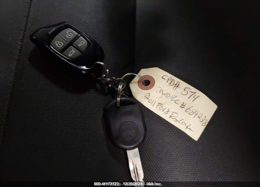 2011 FORD ESCAPE XLT VIN: 1FMCU9DG1BKA41298