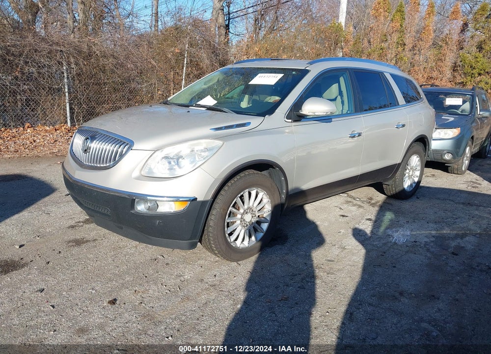 2012 BUICK ENCLAVE LEATHER VIN: 5GAKRCED3CJ287698