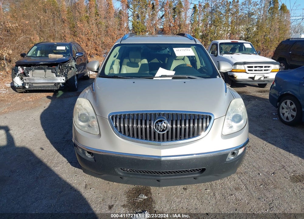 2012 BUICK ENCLAVE LEATHER VIN: 5GAKRCED3CJ287698