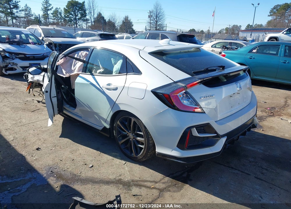 2021 HONDA CIVIC VIN: SHHFK7H43MU417963