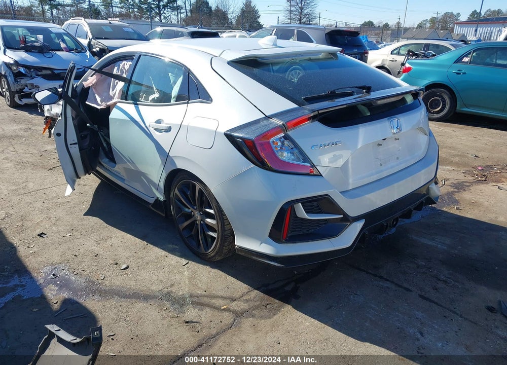 2021 HONDA CIVIC VIN: SHHFK7H43MU417963