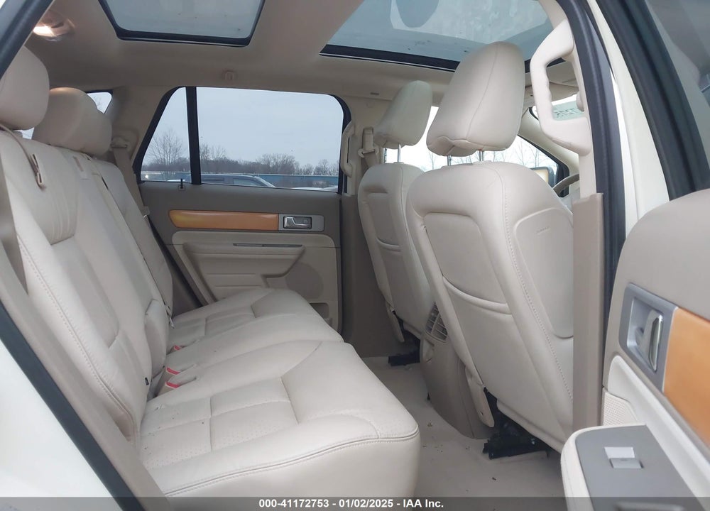 2007 LINCOLN MKX VIN: 2LMDU88C87BJ22956