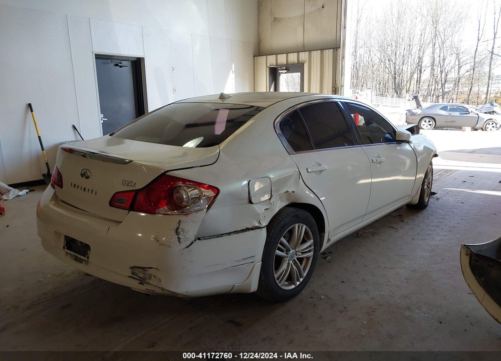 2012 INFINITI G25 X VIN: JN1DV6AR8CM730337