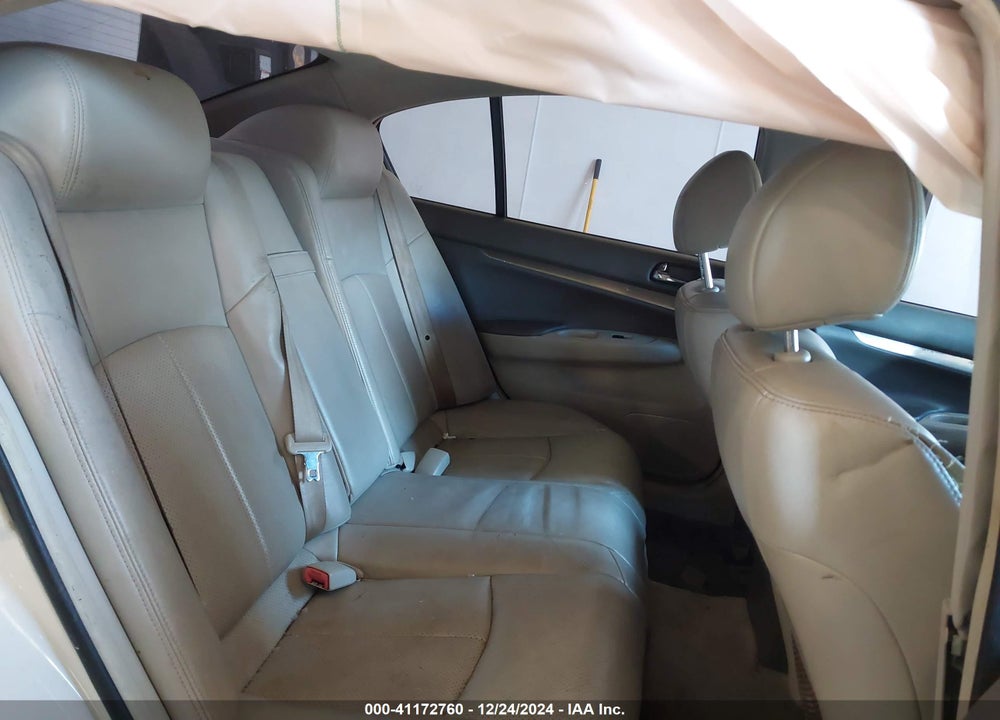 2012 INFINITI G25 X VIN: JN1DV6AR8CM730337