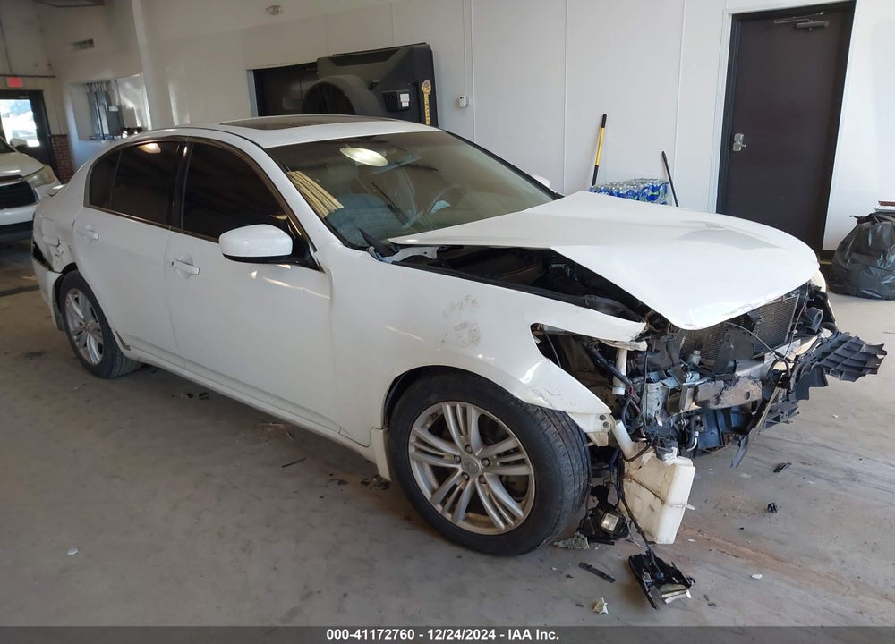 2012 INFINITI G25 X VIN: JN1DV6AR8CM730337