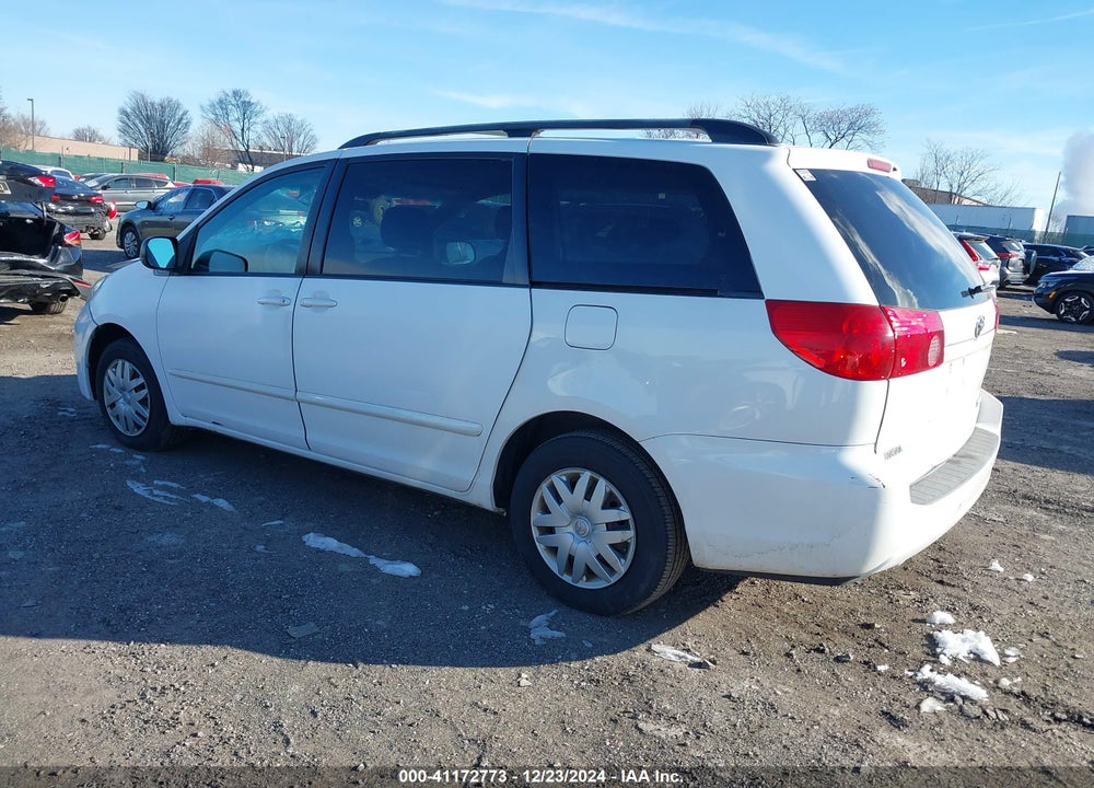 2008 TOYOTA SIENNA LE VIN: 5TDZK23C78S141854