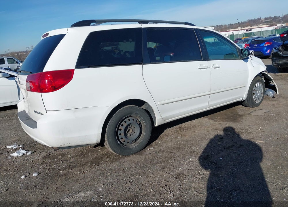 2008 TOYOTA SIENNA LE VIN: 5TDZK23C78S141854