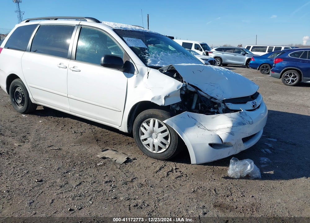 2008 TOYOTA SIENNA LE VIN: 5TDZK23C78S141854