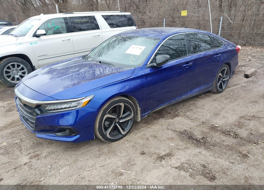 2022 HONDA ACCORD SPORT SPECIAL EDITION VIN: 1HGCV1F46NA009299
