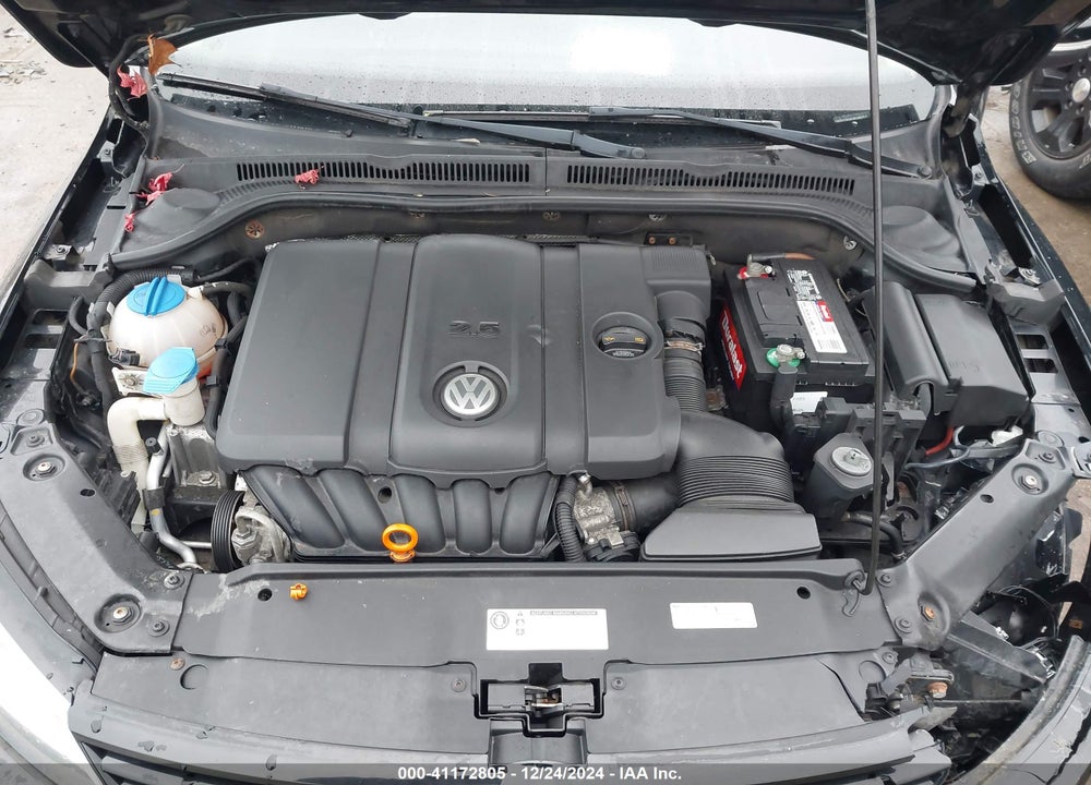 2012 VOLKSWAGEN JETTA 2.5L SE VIN: 3VWDX7AJ9CM398319