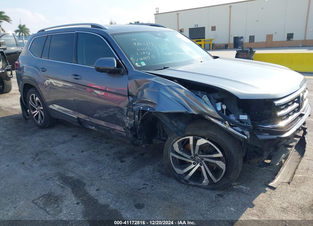 2021 VOLKSWAGEN ATLAS 3.6L V6 SEL PREMIUM VIN: 1V2TR2CA4MC508011