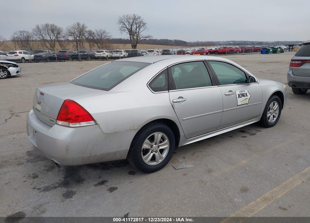 2014 CHEVROLET IMPALA LIMITED LS VIN: 2G1WA5E35E1172083