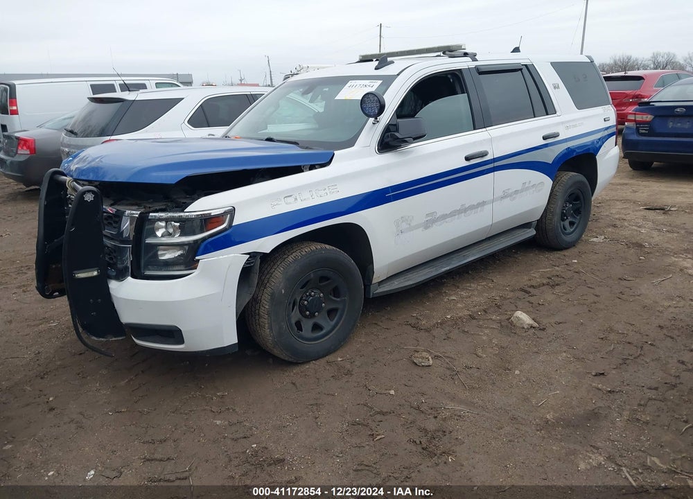 2016 CHEVROLET TAHOE COMMERCIAL FLEET VIN: 1GNSKDKC9GR232403