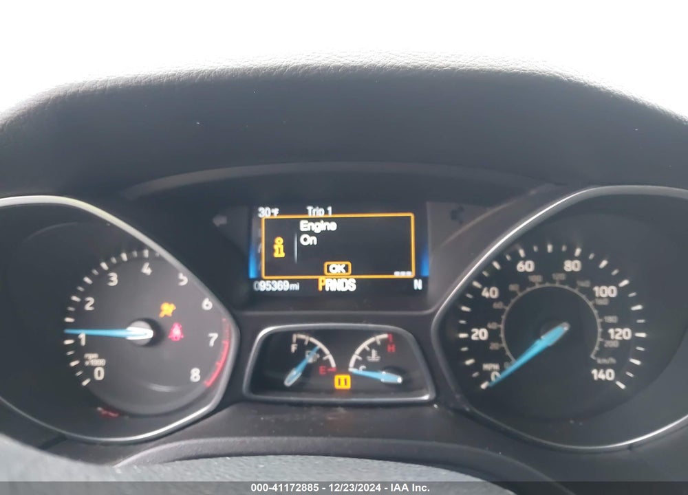 2017 FORD FOCUS SEL VIN: 1FADP3H26HL229738