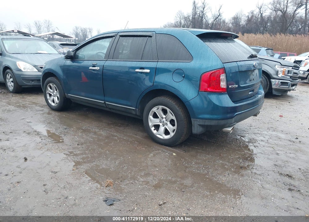 2011 FORD EDGE SEL VIN: 2FMDK4JC0BBA24887