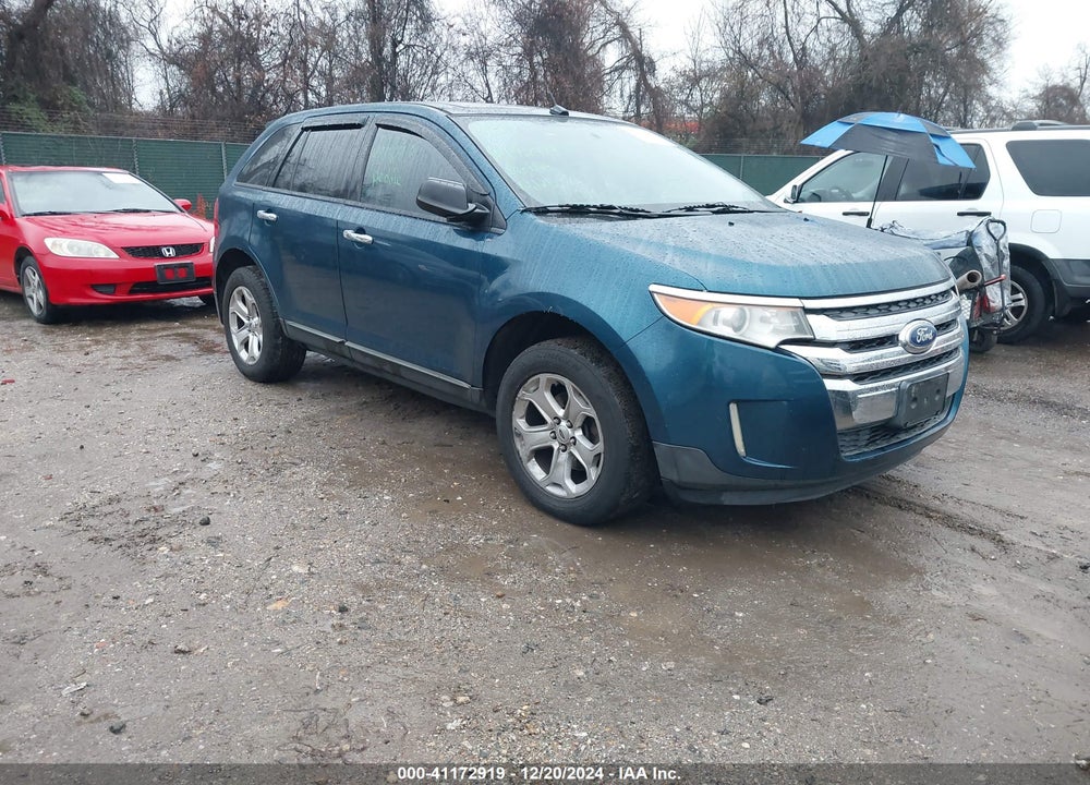 2011 FORD EDGE SEL VIN: 2FMDK4JC0BBA24887