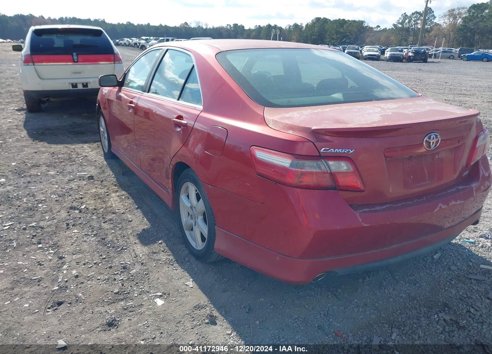 2007 TOYOTA CAMRY SE V6 VIN: 4T1BK46K27U019439
