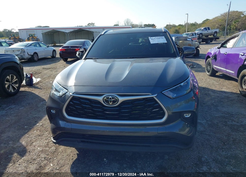 2022 TOYOTA HIGHLANDER XLE VIN: 5TDGZRAH4NS129280