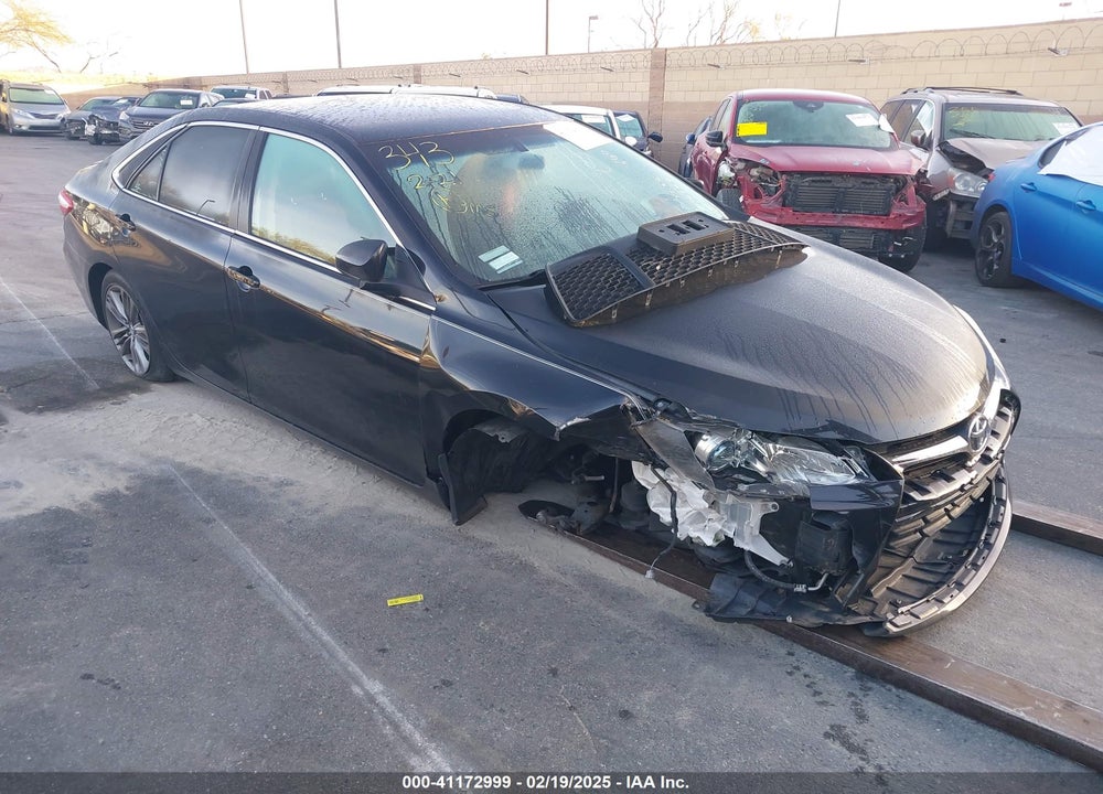 2016 TOYOTA CAMRY SE VIN: 4T1BF1FK2GU597706