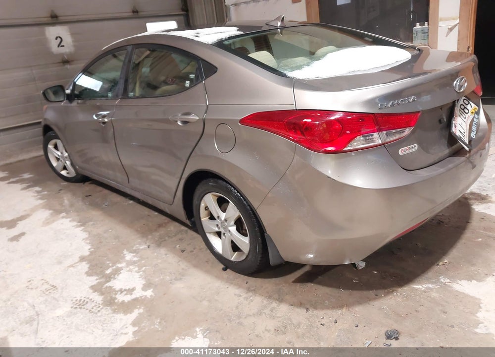 2013 HYUNDAI ELANTRA GLS VIN: 5NPDH4AEXDH306126