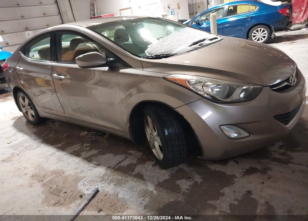 2013 HYUNDAI ELANTRA GLS VIN: 5NPDH4AEXDH306126