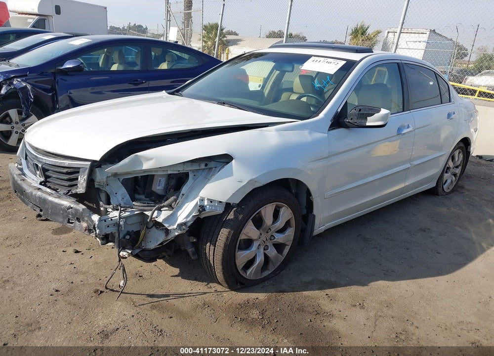 2008 HONDA ACCORD 3.5 EX-L VIN: 1HGCP36858A011607