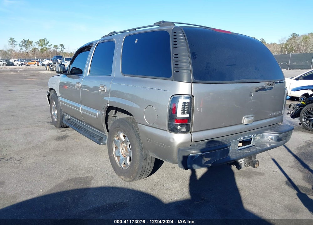2001 CHEVROLET TAHOE LT VIN: 1GNEC13T41R158905