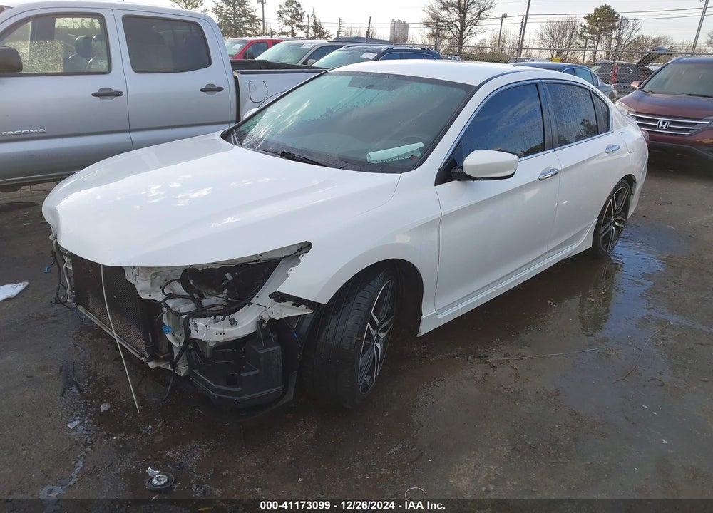2017 HONDA ACCORD SPORT SE VIN: 1HGCR2F10HA088523