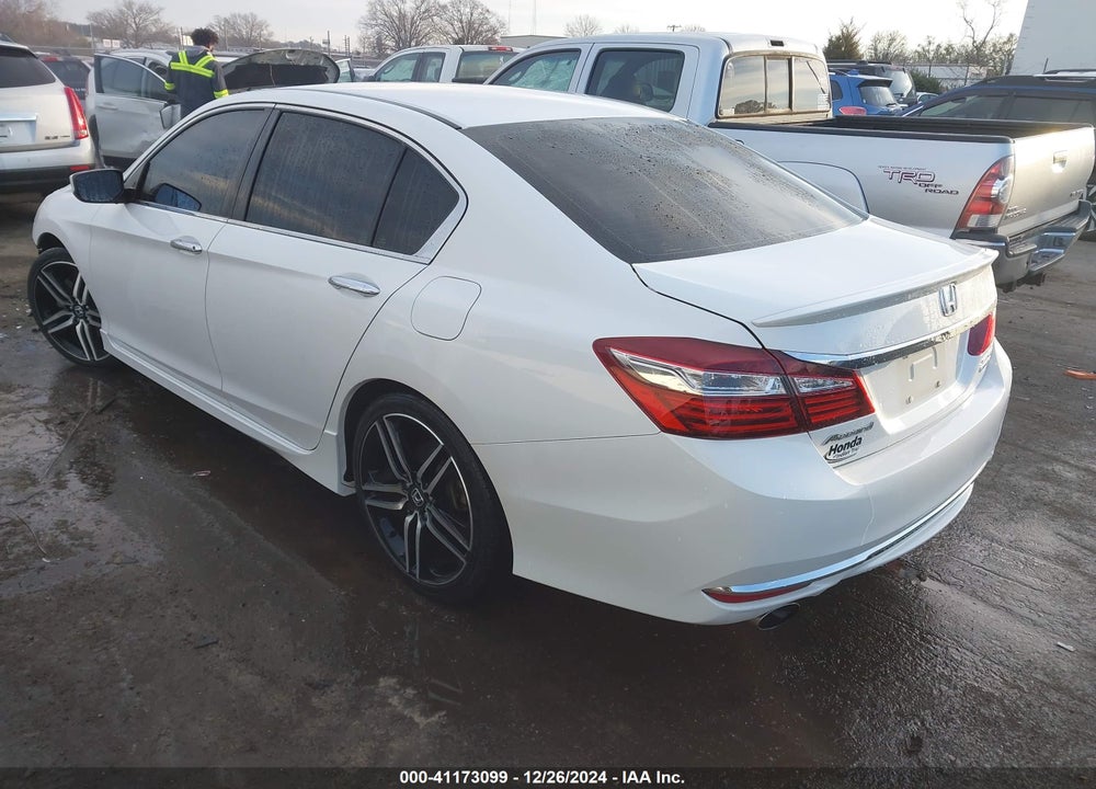 2017 HONDA ACCORD SPORT SE VIN: 1HGCR2F10HA088523