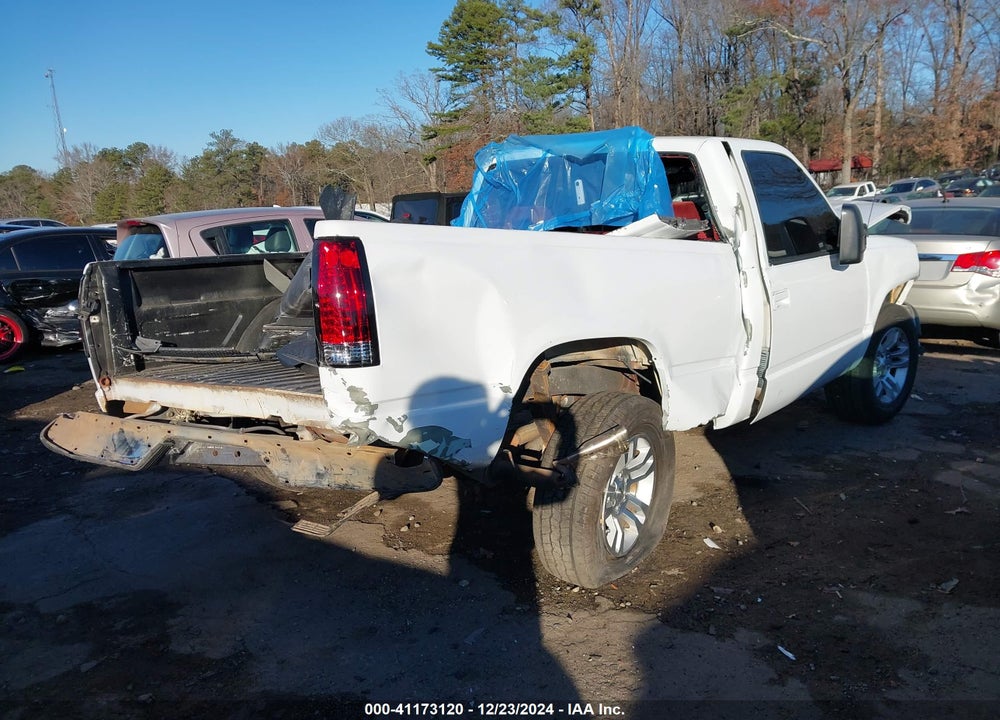 1993 CHEVROLET GMT-400 K1500 VIN: 1GCEK14K7PZ150193