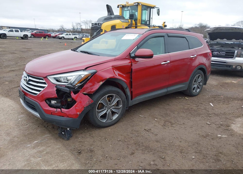 2016 HYUNDAI SANTA FE SE VIN: KM8SM4HF5GU141142