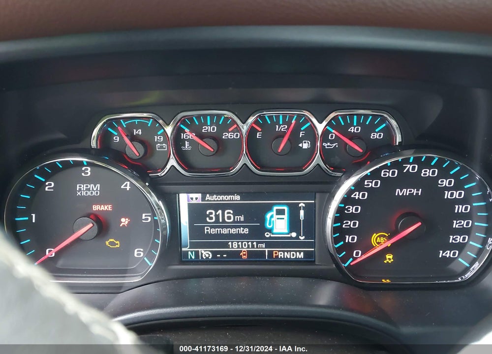 2015 CHEVROLET SILVERADO 1500 HIGH COUNTRY VIN: 3GCUKTECXFG392716