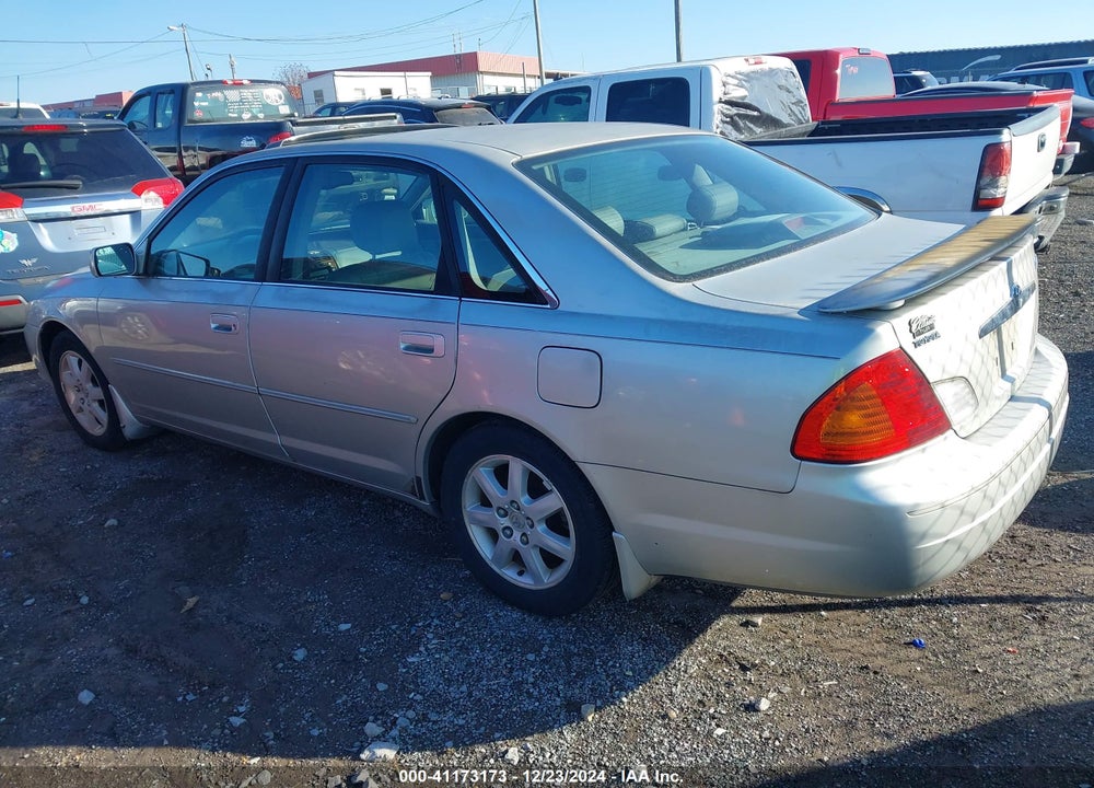 2000 TOYOTA AVALON XLS VIN: 4T1BF28B8YU098767