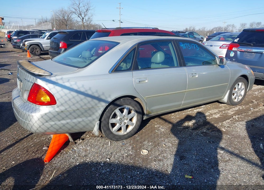 2000 TOYOTA AVALON XLS VIN: 4T1BF28B8YU098767