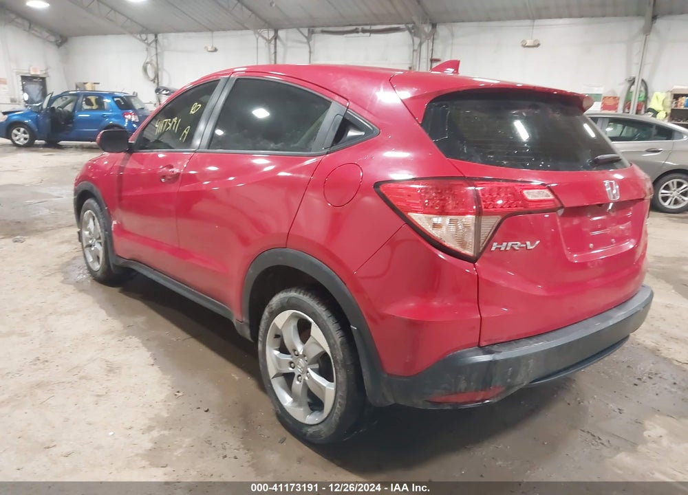 2017 HONDA HR-V LX VIN: 3CZRU6H34HM725214