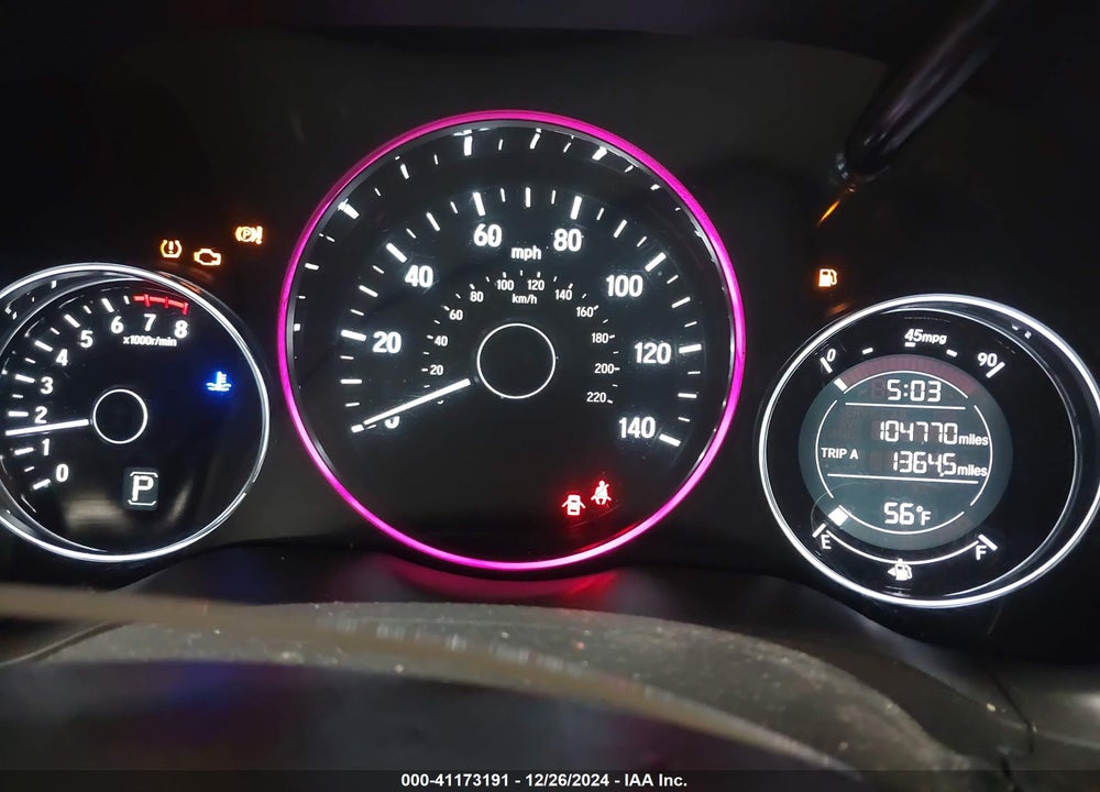 2017 HONDA HR-V LX VIN: 3CZRU6H34HM725214