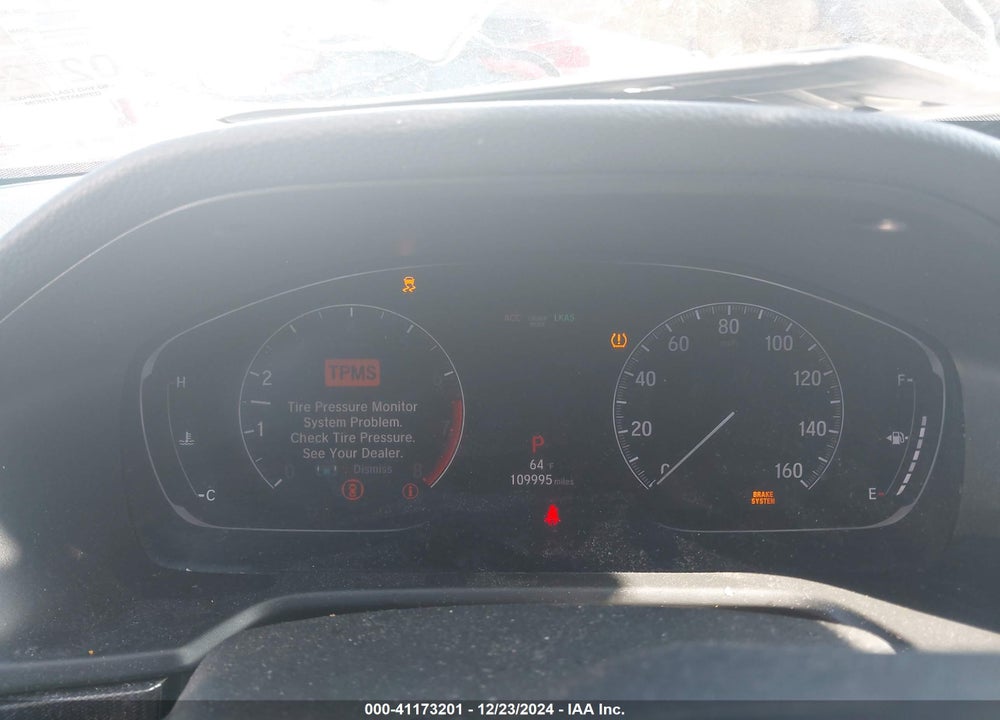 2020 HONDA ACCORD VIN: 1HGCV1F38LA036993