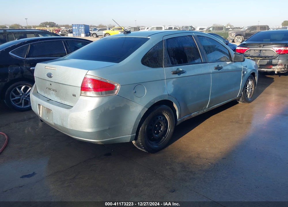 2008 FORD FOCUS SE/SES VIN: 1FAHP35N18W167079