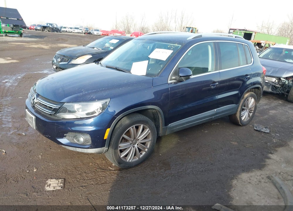 2012 VOLKSWAGEN TIGUAN SE VIN: WVGBV7AX9CW559834