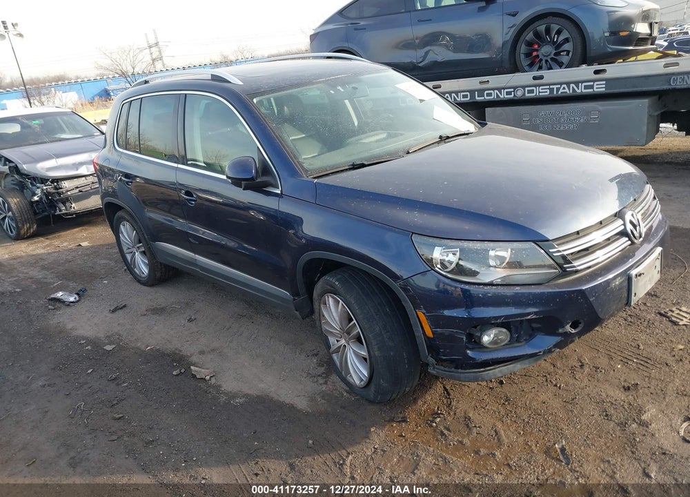 2012 VOLKSWAGEN TIGUAN SE VIN: WVGBV7AX9CW559834