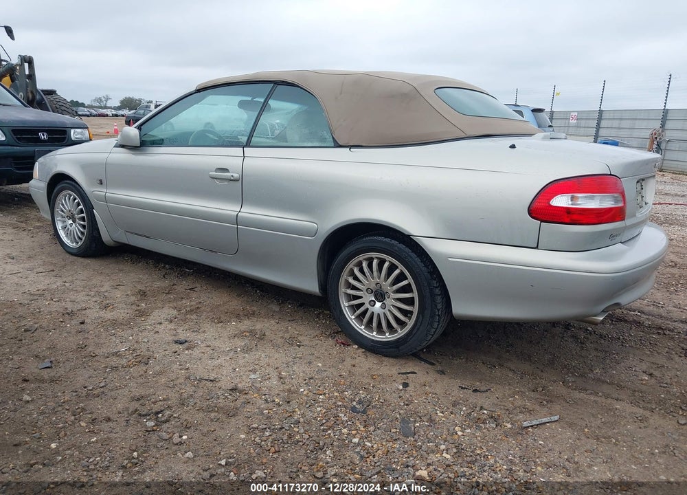 2003 VOLVO C70 LT VIN: YV1NC63D23J036943