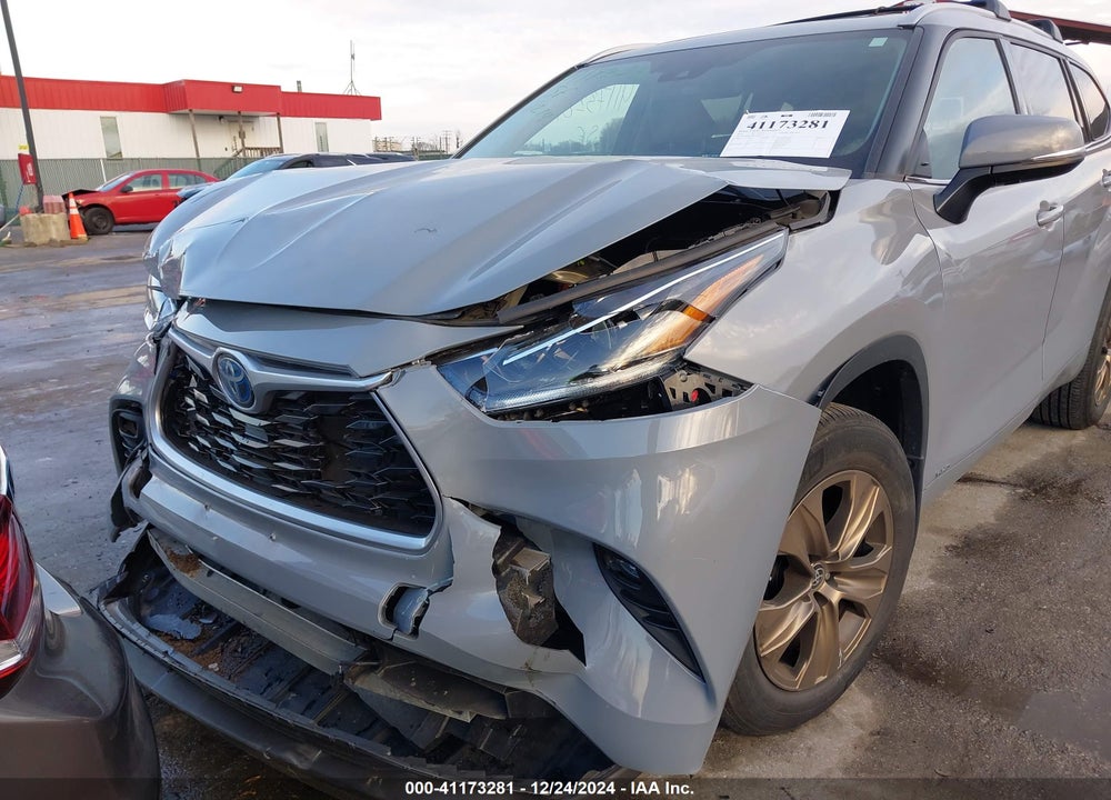 2022 TOYOTA HIGHLANDER HYBRID XLE BRONZE EDITION VIN: 5TDABRCH3NS540127